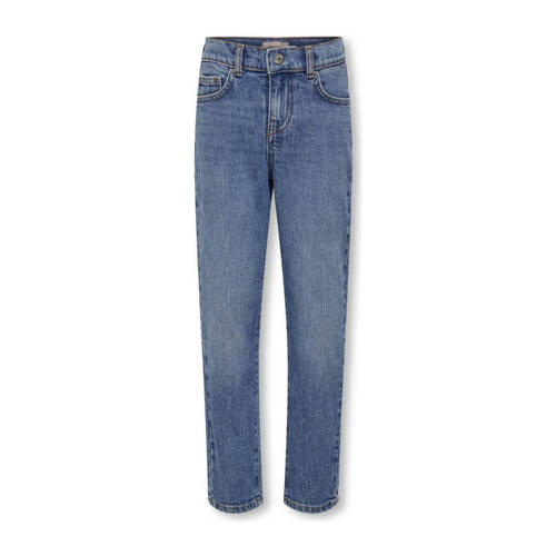 KIDS ONLY GIRL tapered fit jeans medium blue denim afbeelding
