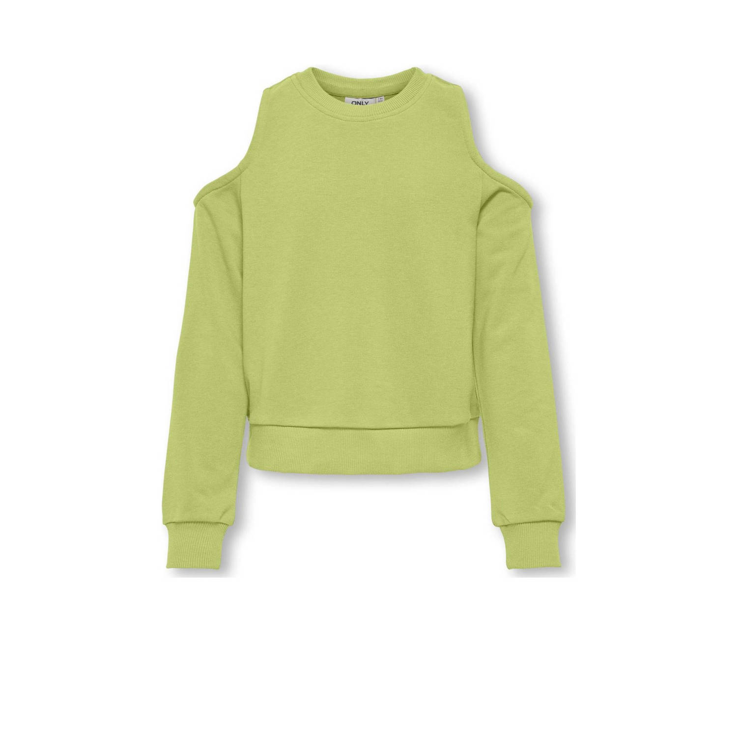 ONLY KIDS GIRL sweater KOGSOFIA LIFE limegroen