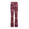 KIDS ONLY GIRL flared broek KOGPAIGE met all over print donkerroze/zwart