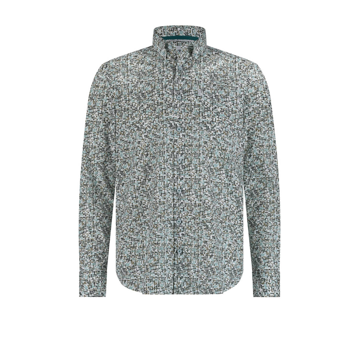 State of Art regular fit overhemd met all over print