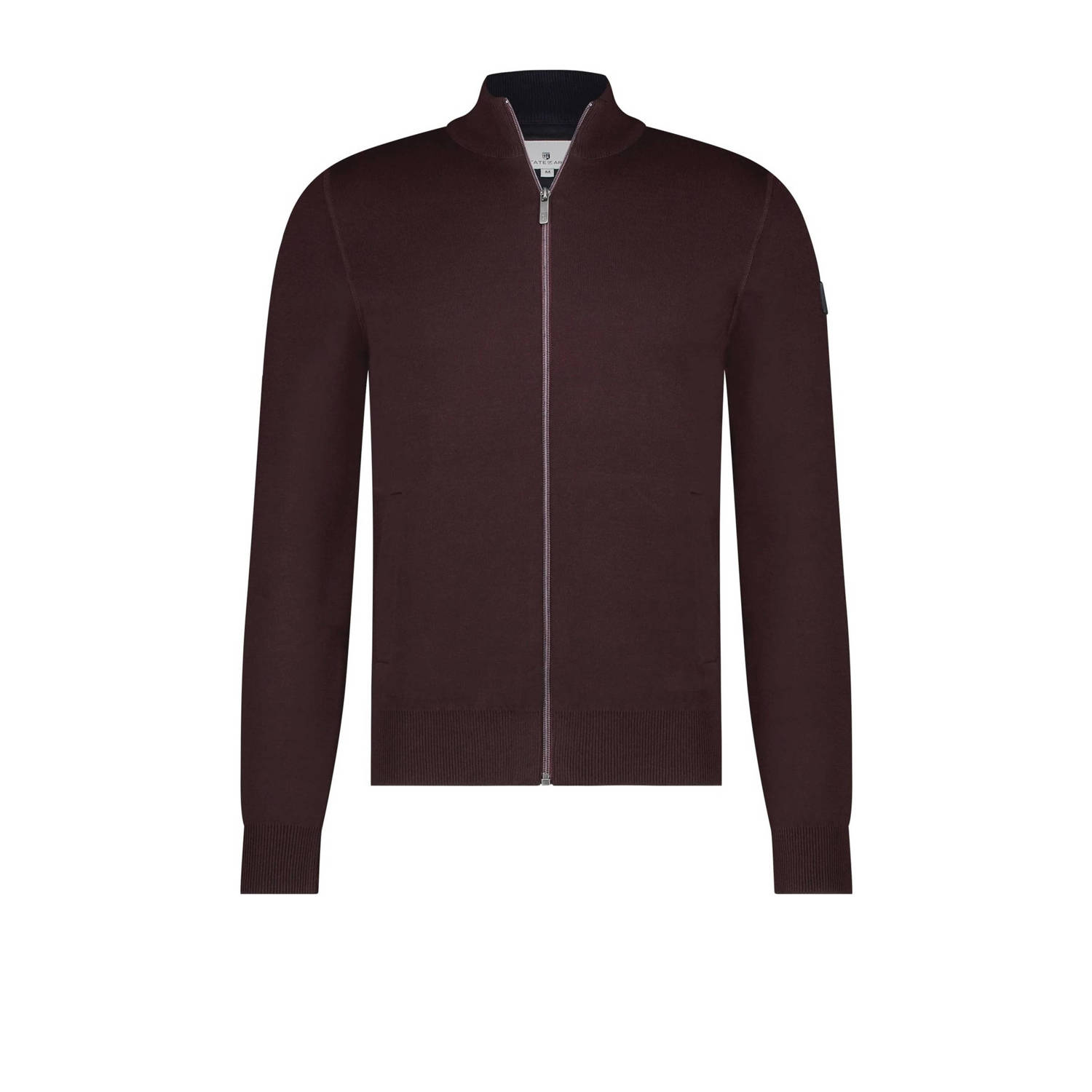 State of Art Aubergine Vest voor Mannen Purple Heren