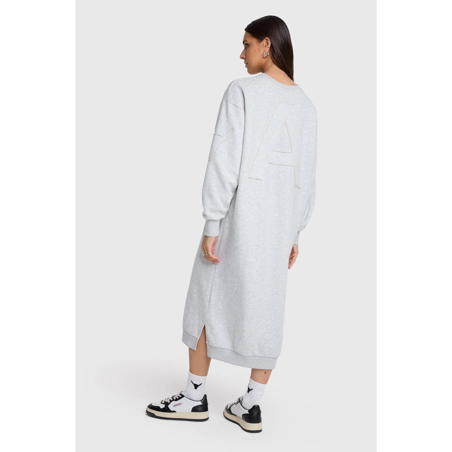 Alix the Label sweatjurk grijs