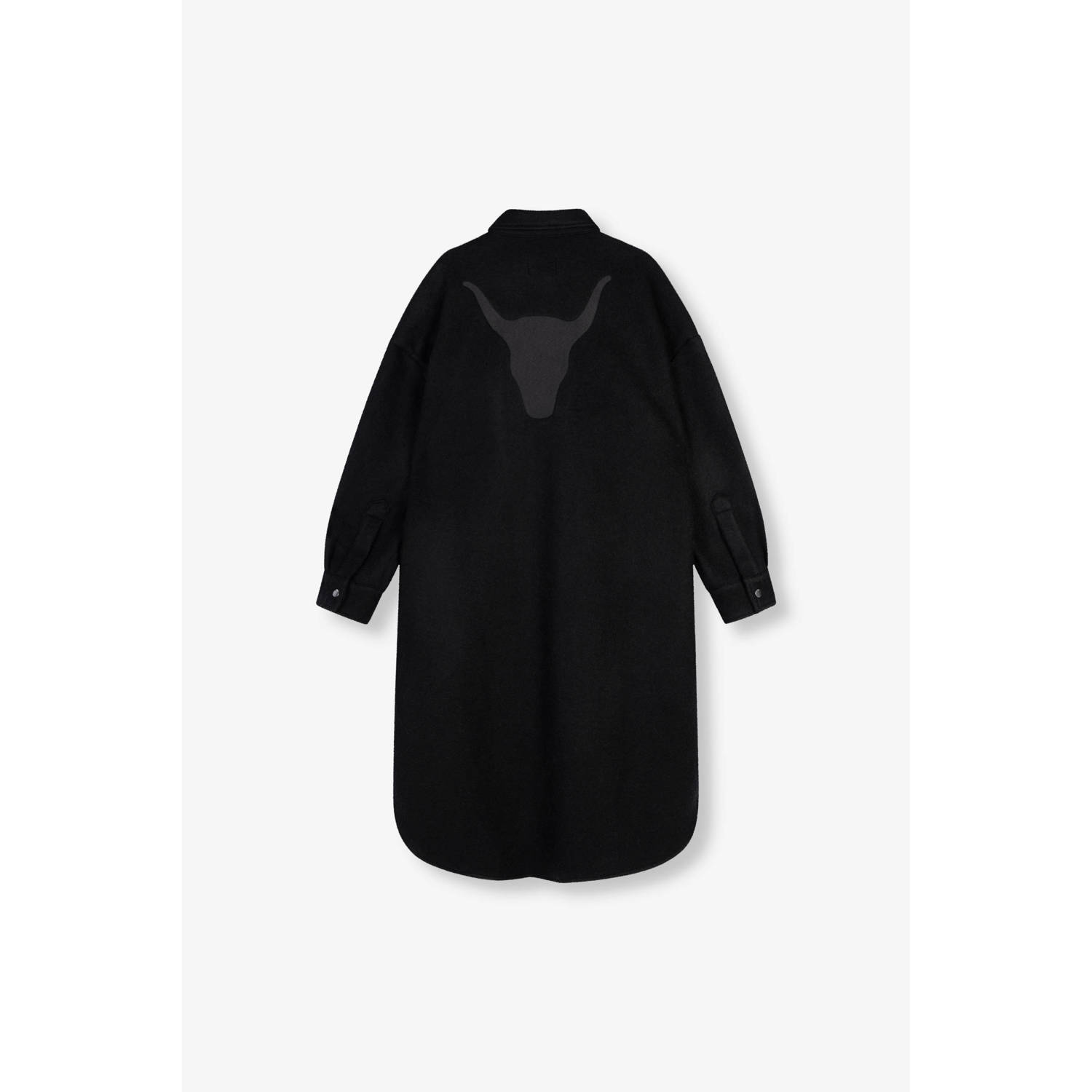 Alix the Label jas met logo zwart