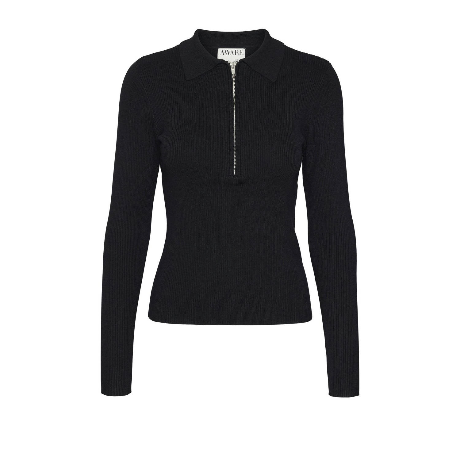 AWARE by VERO MODA gebreide trui zwart