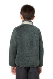 thumbnail: Jack Wolfskin fleece jack Ice Curl grijsgroen