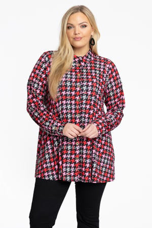 blouse rood