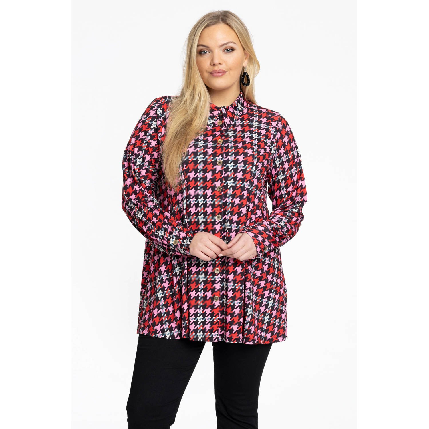 YOEK blouse rood
