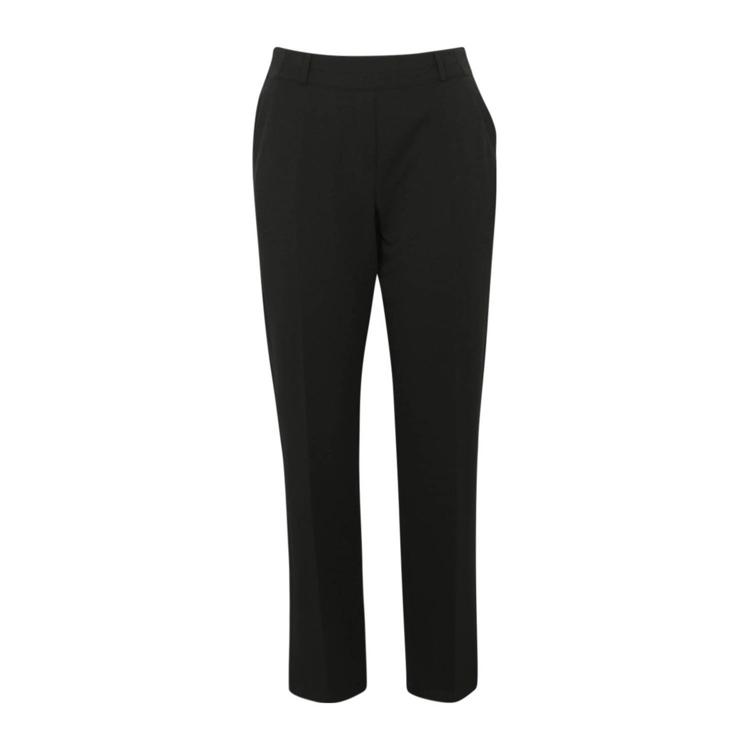 Paprika slim fit broek zwart