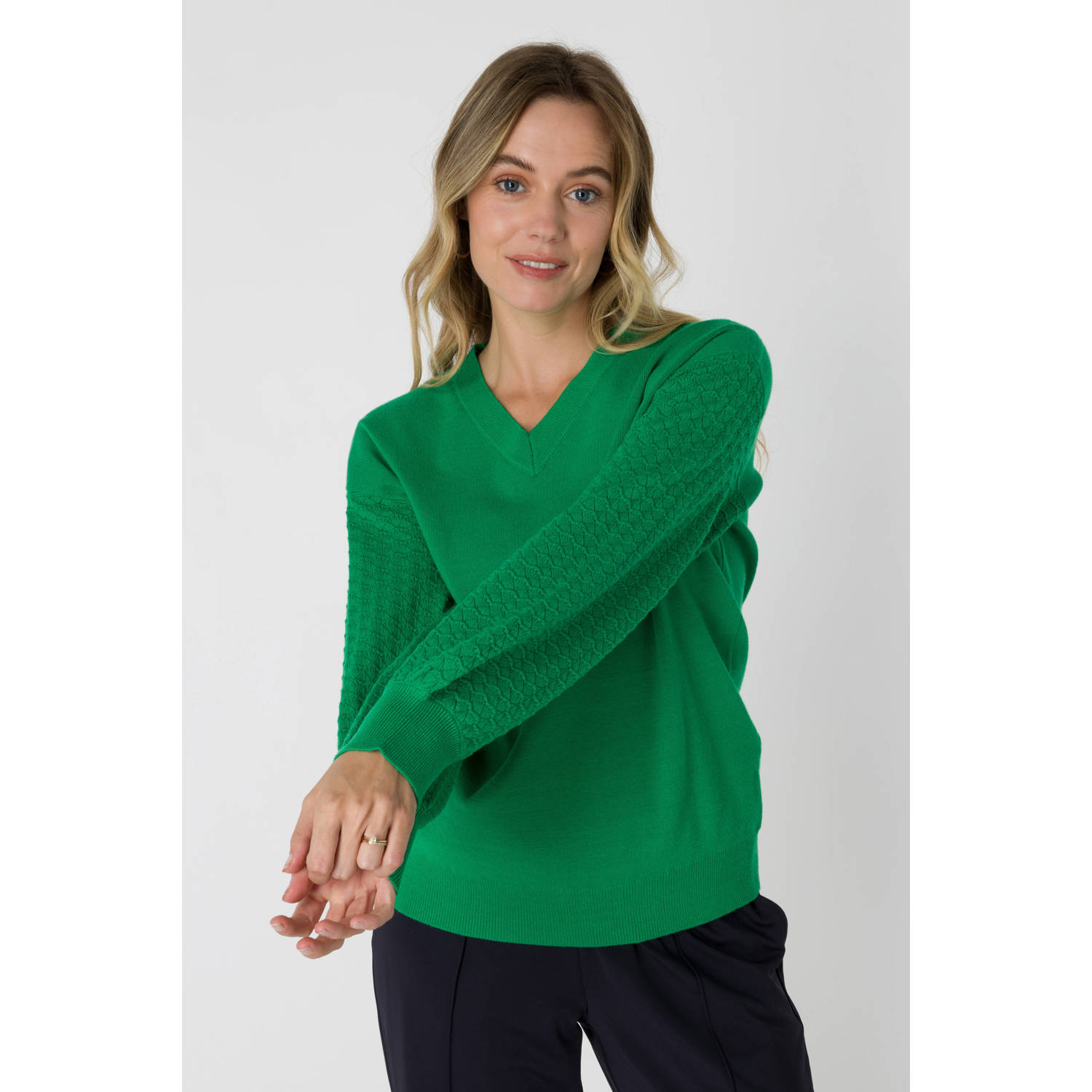 ES&SY pullover groen