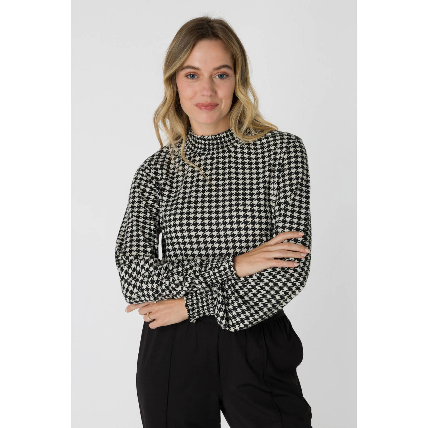 ES&SY jersey top zwart