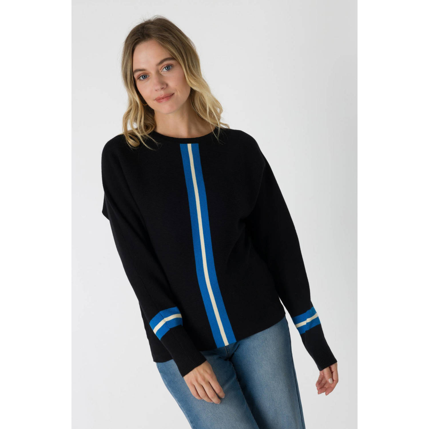 ES&SY gebreide trui zwart