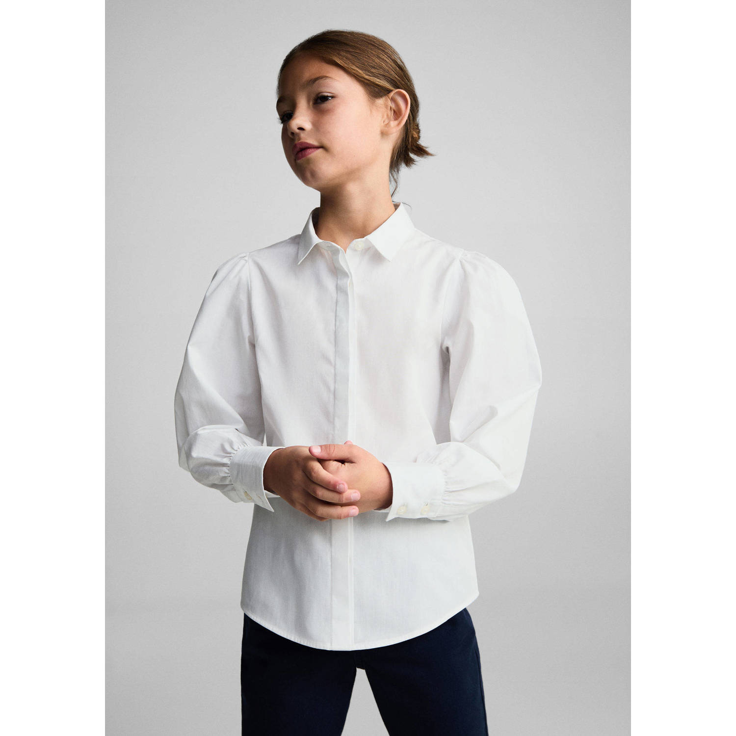 Mango Kids blouse wit