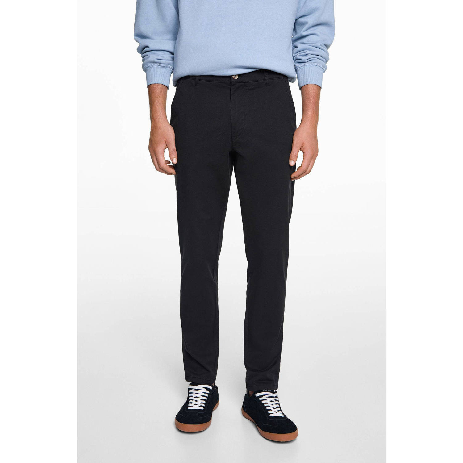 MANGO TEEN broek zwart
