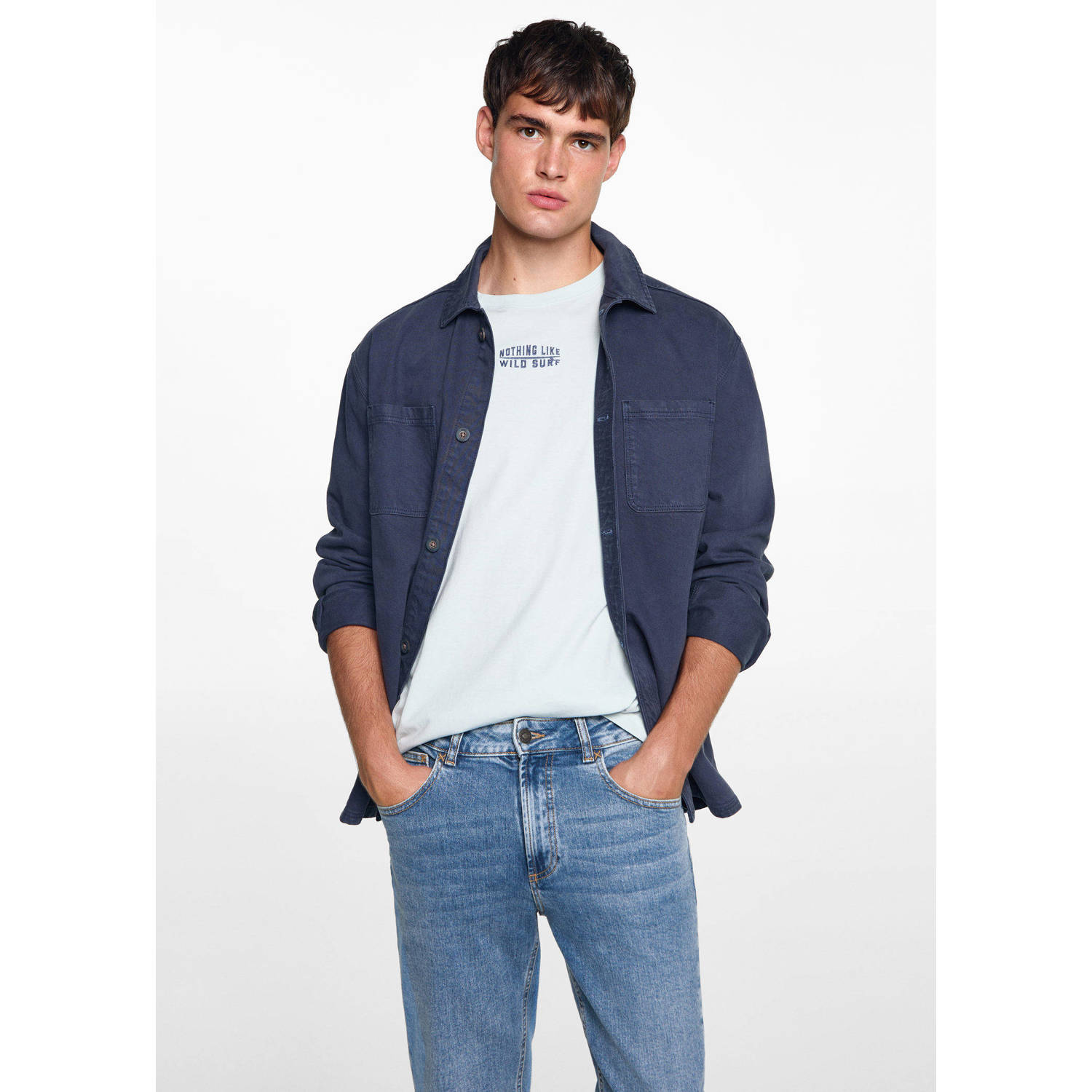 MANGO TEEN regular fit jeans