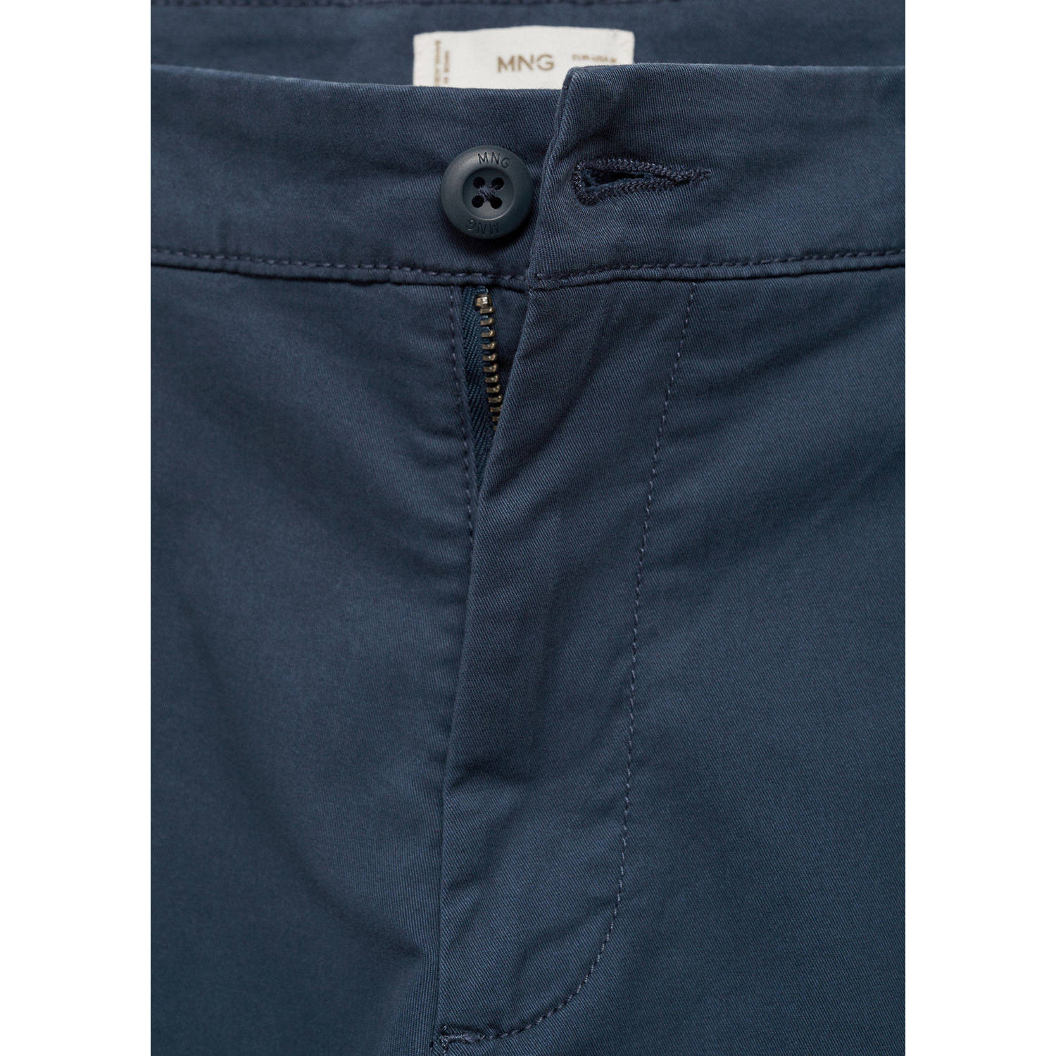 MANGO TEEN broek donkerblauw
