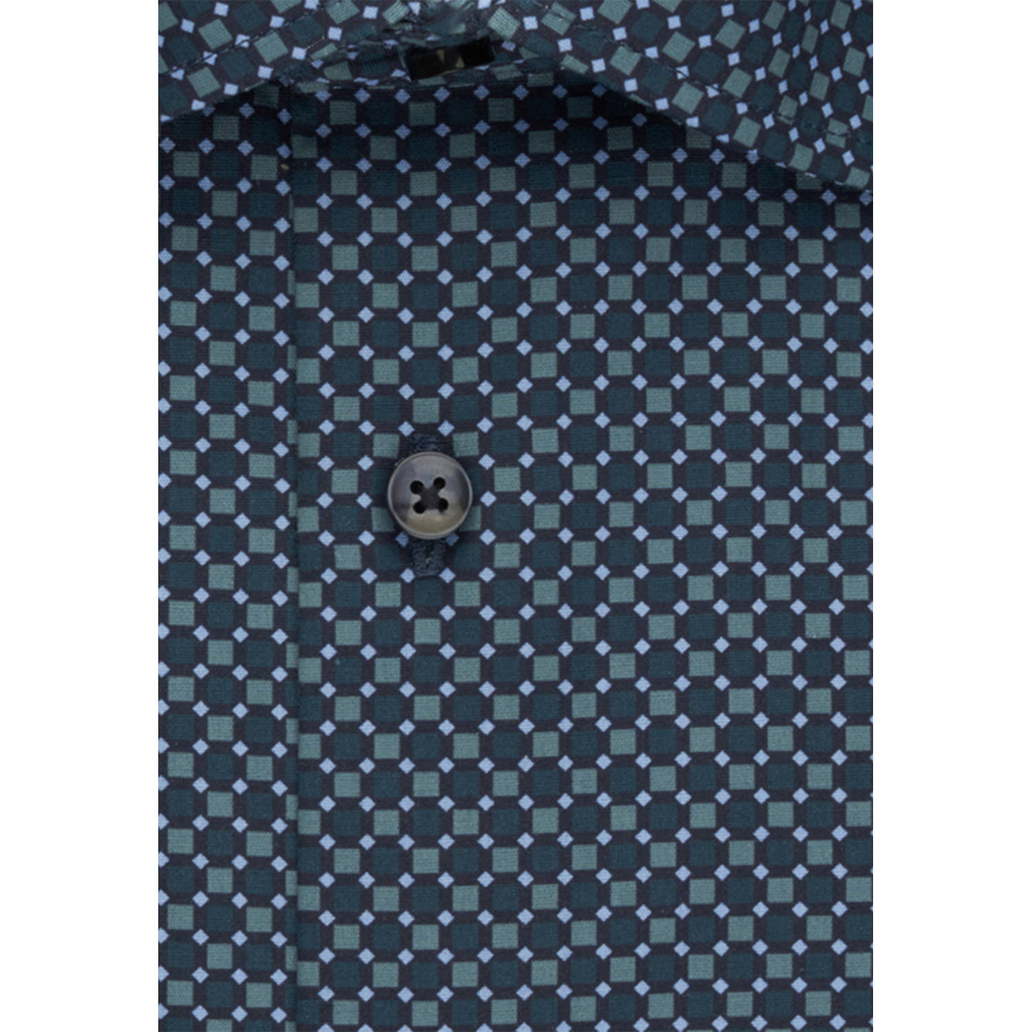 Seidensticker super slim overhemd donkerblauw
