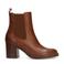 Sacha leren chelsea boots cognac