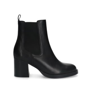 leren chelsea boots zwart