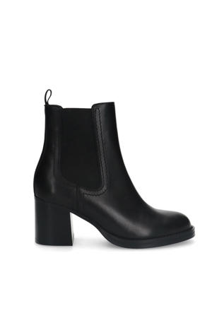 leren chelsea boots zwart
