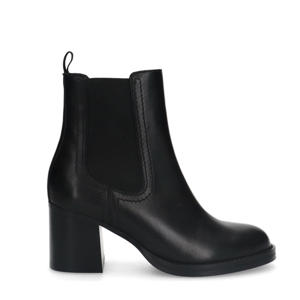 leren chelsea boots zwart