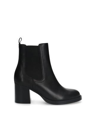 leren chelsea boots zwart