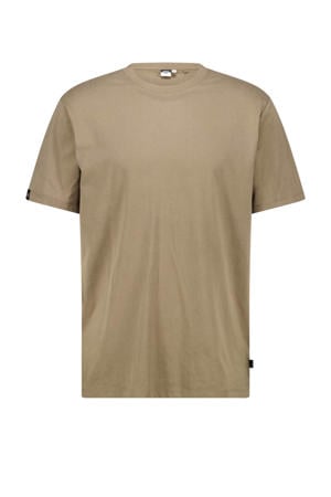 regular T-shirt bruin