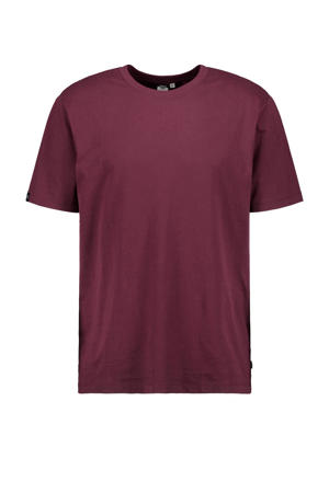 regular T-shirt rood