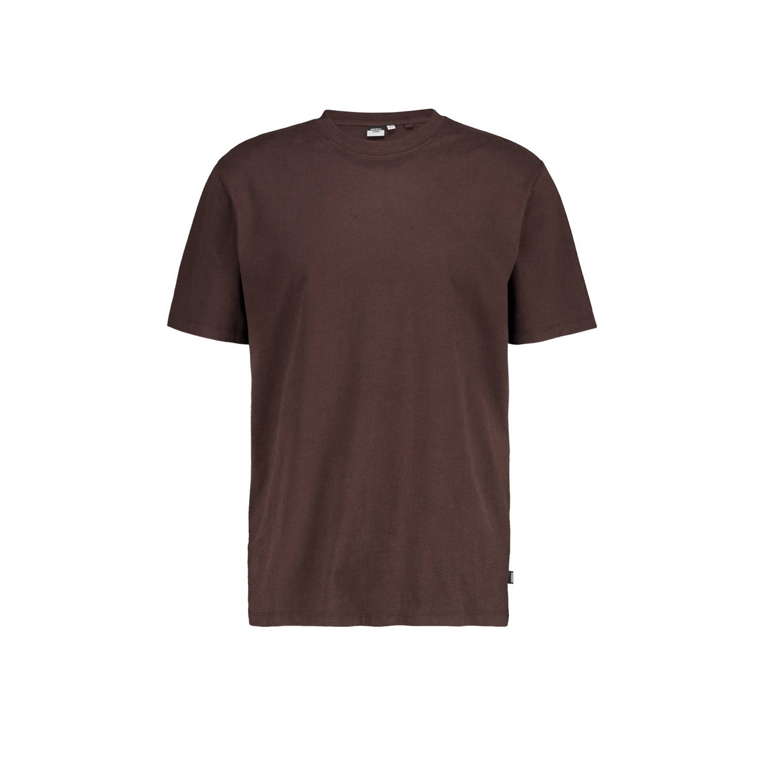 America Today regular fit T-shirt Eric dark brown