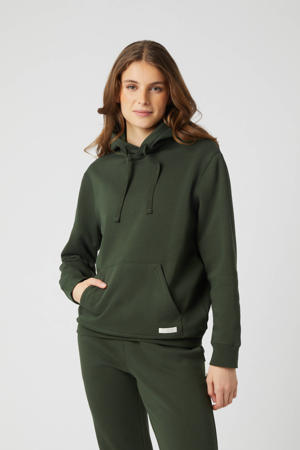 hoodie Centre donkergroen