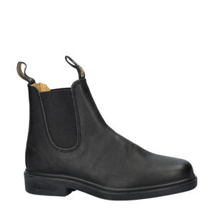 1306 leren chelsea boots zwart