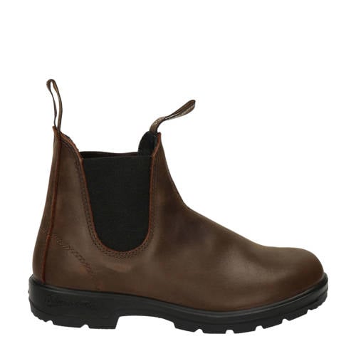 BLUNDSTONE 1609 leren chelseaboots donkerbruin afbeelding