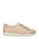 Ecco leren veterschoenen roze