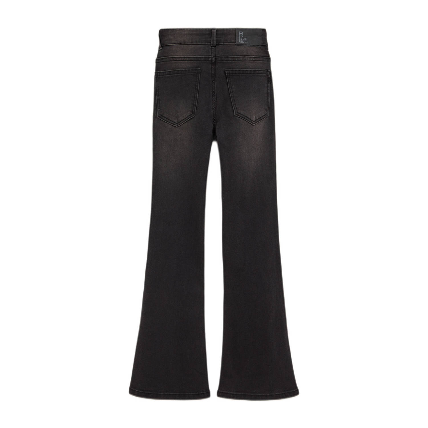 WE Fashion Blue Ridge flared jeans black denim