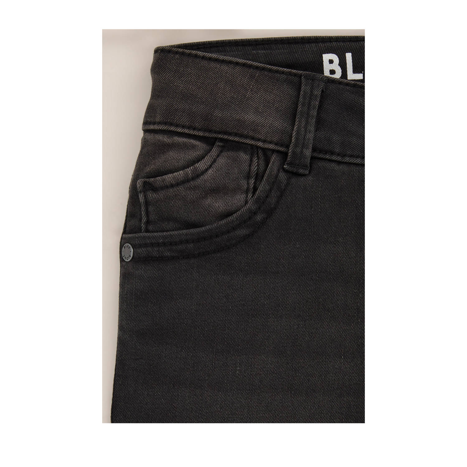 WE Fashion Blue Ridge flared jeans black denim