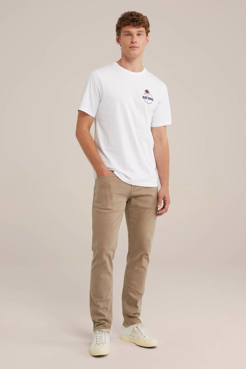 WE Fashion Blue Ridge slim fit jeans elephant grey