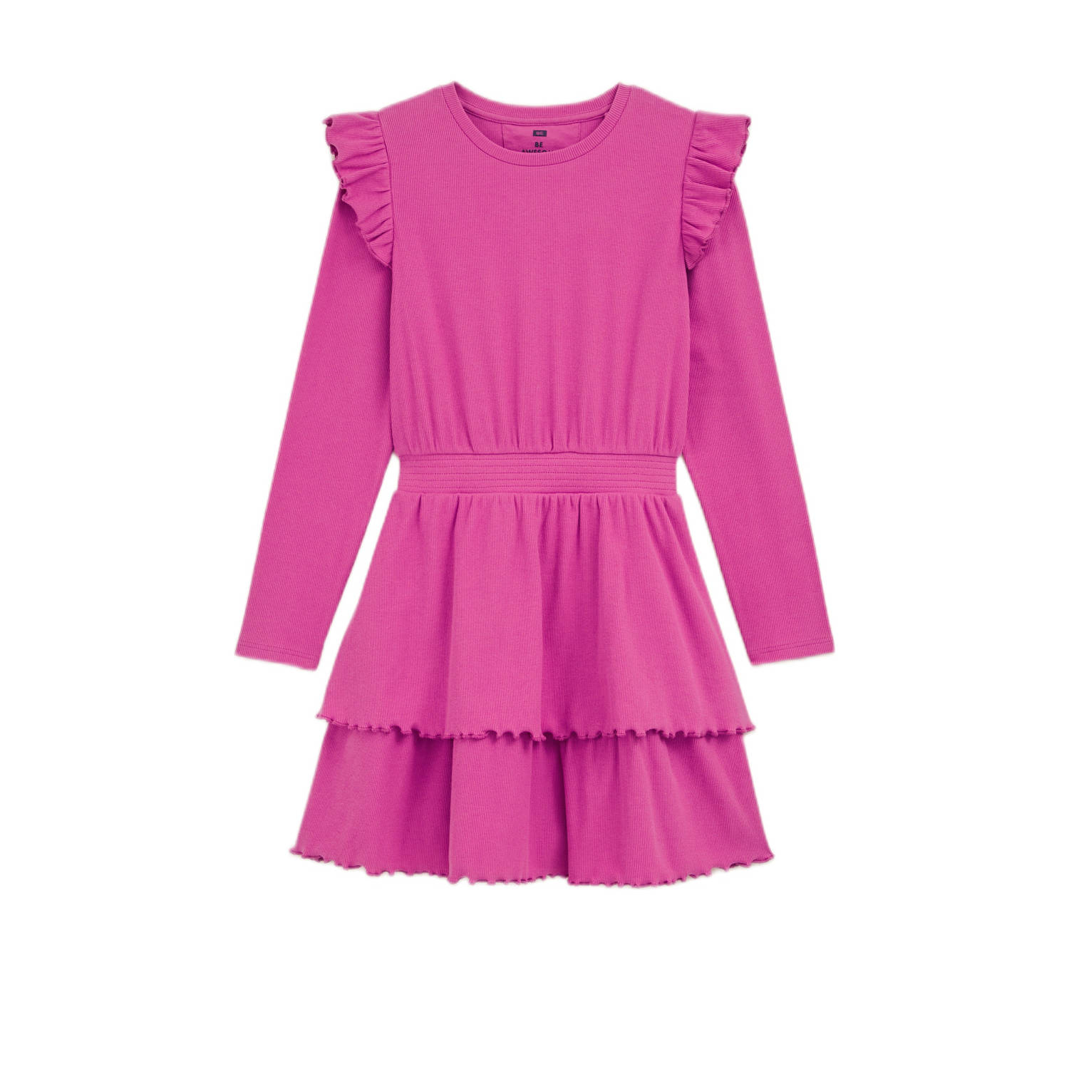 WE Fashion jurk roze