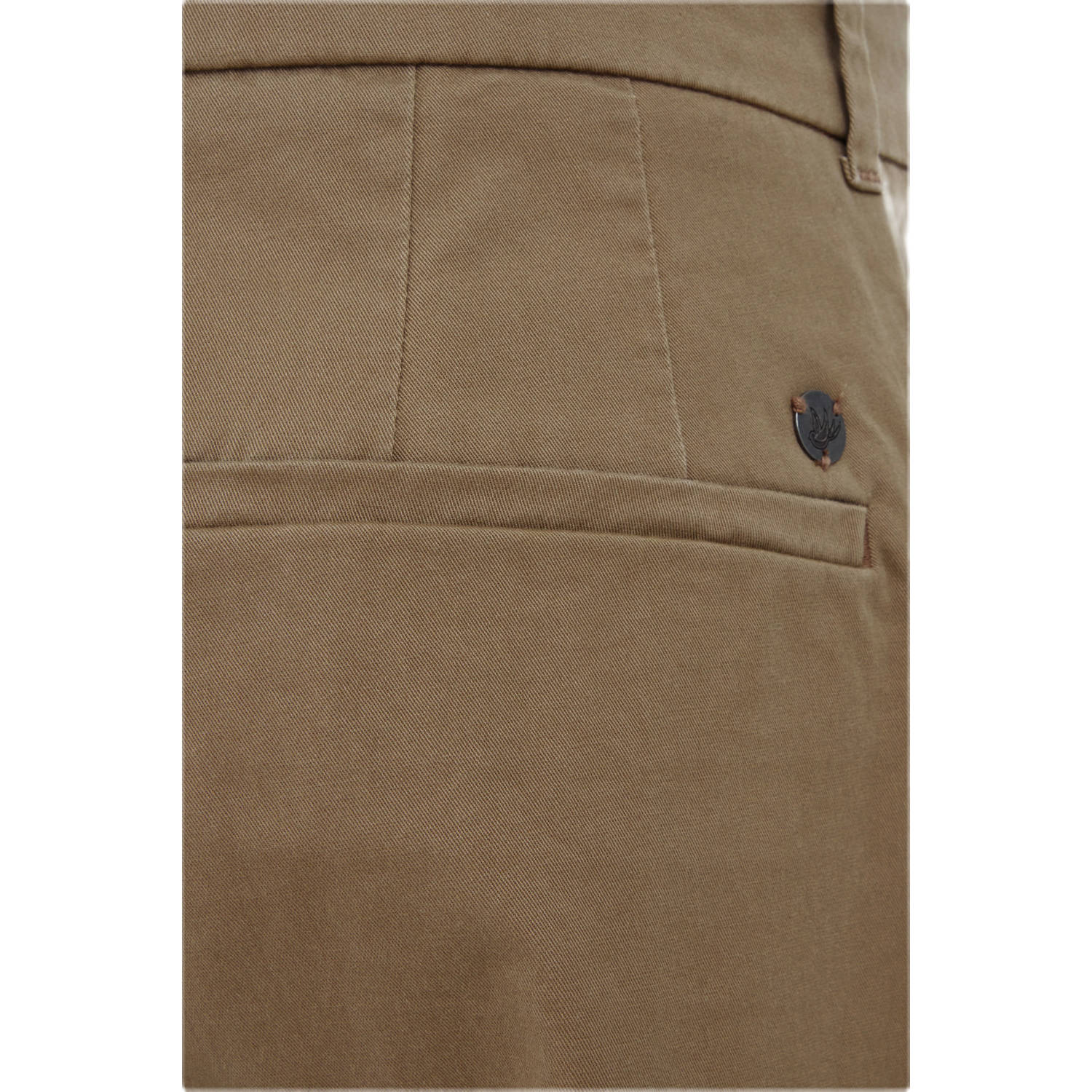 WE Fashion WE Fundamentals regular fit chino lichtbruin