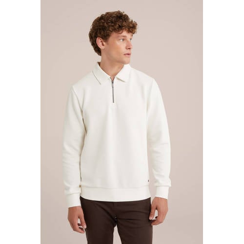 WE Fashion sweater ecru afbeelding