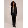 WE Fashion bootcut regular waist pantalon zwart