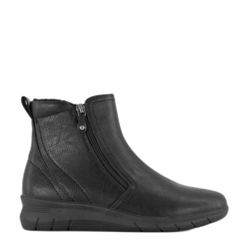 Easy Street comfort gevoerde enkelboots zwart afbeelding