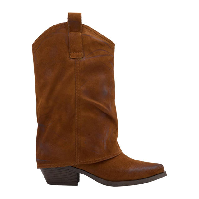 Dames western cowboylaarzen met bloemenborduursels | Western and Cowboy