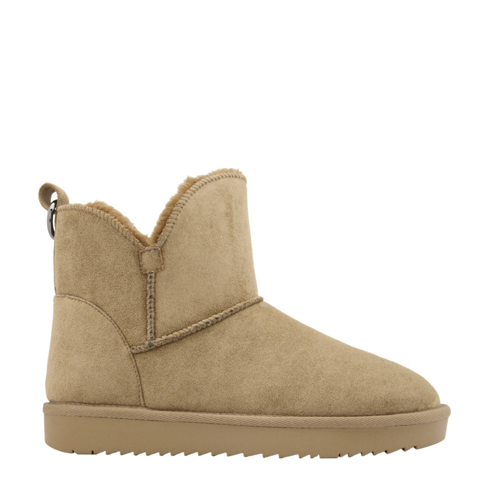 Graceland gevoerde enkelboots beige | wehkamp
