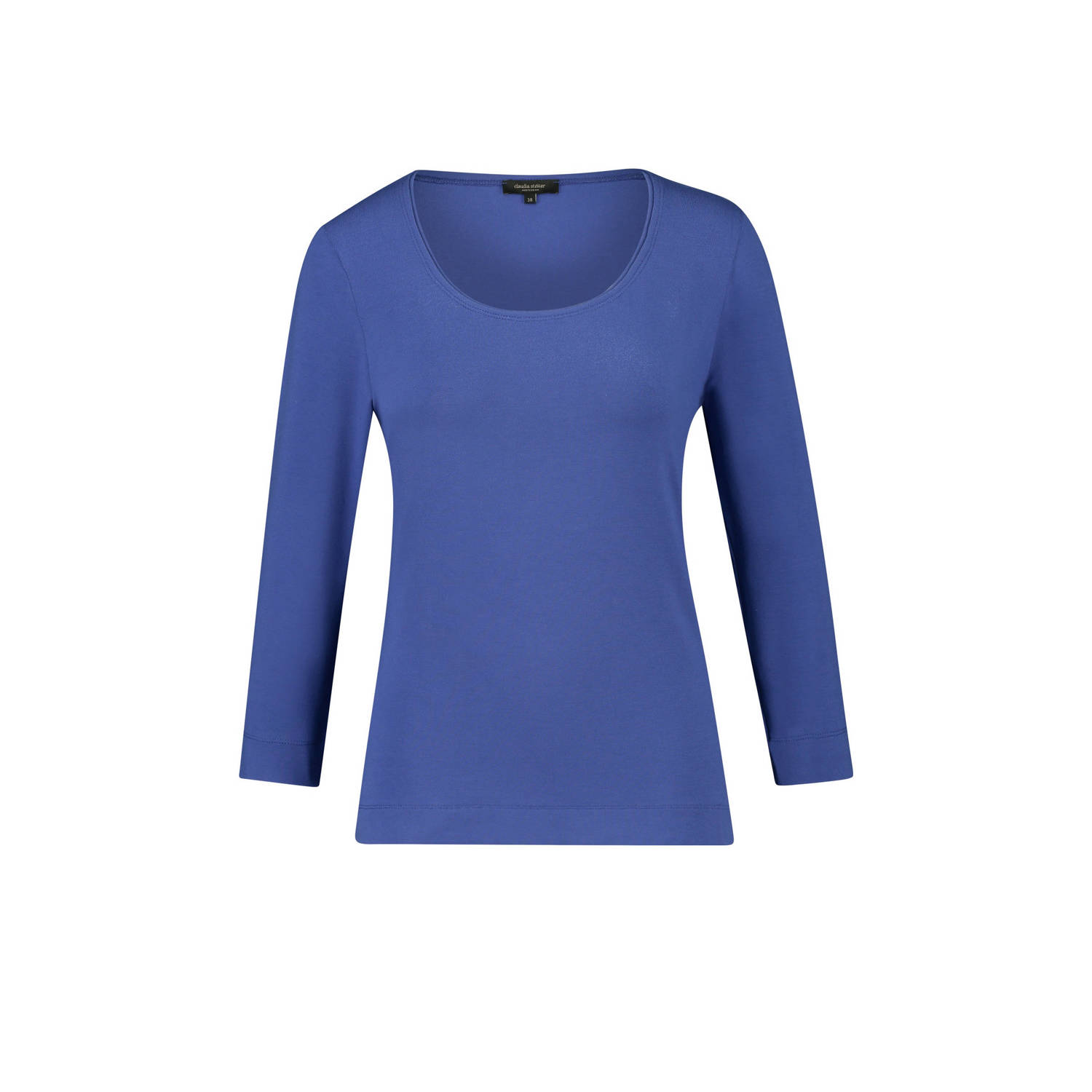 Claudia Sträter top blauw