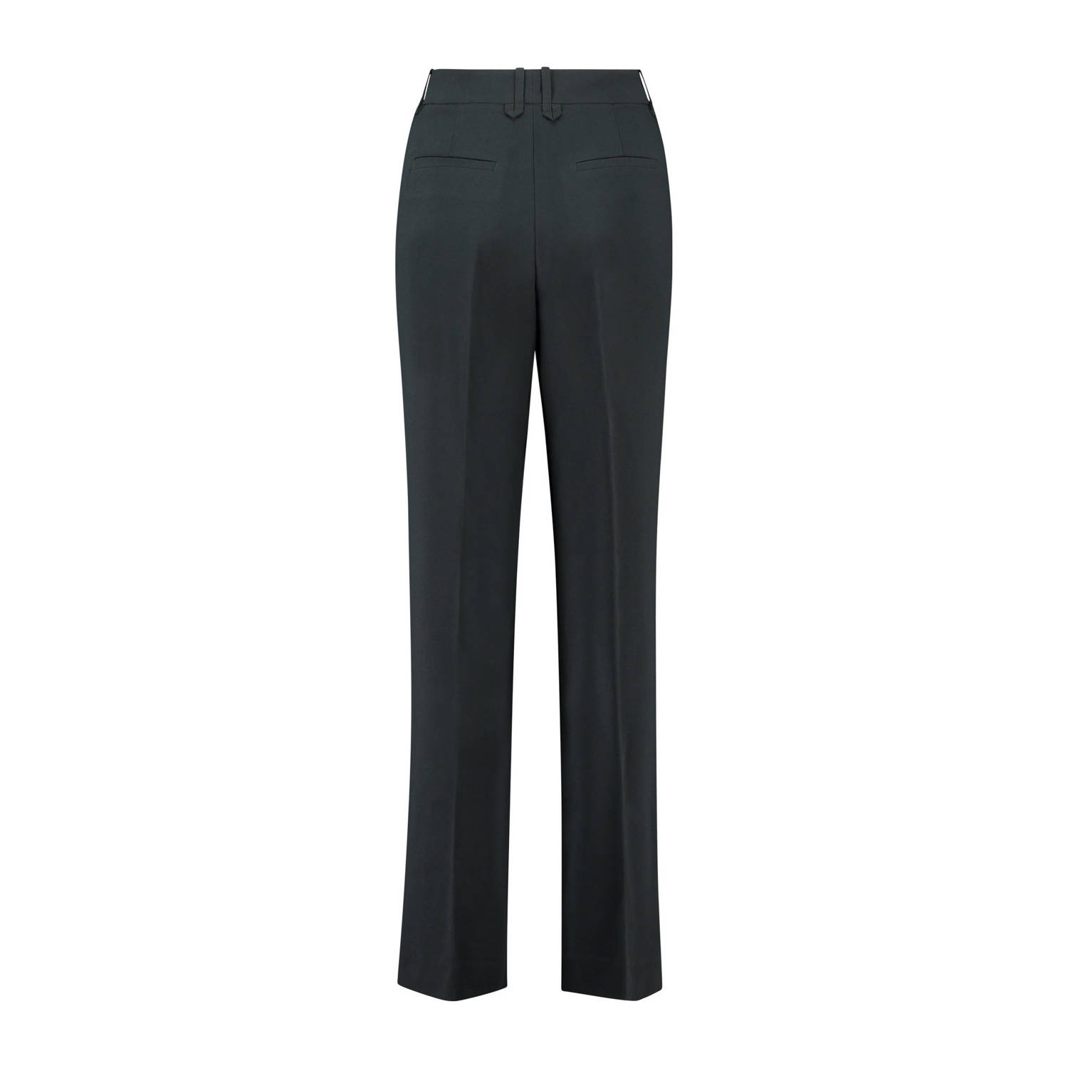 Claudia Sträter straight fit broek marine