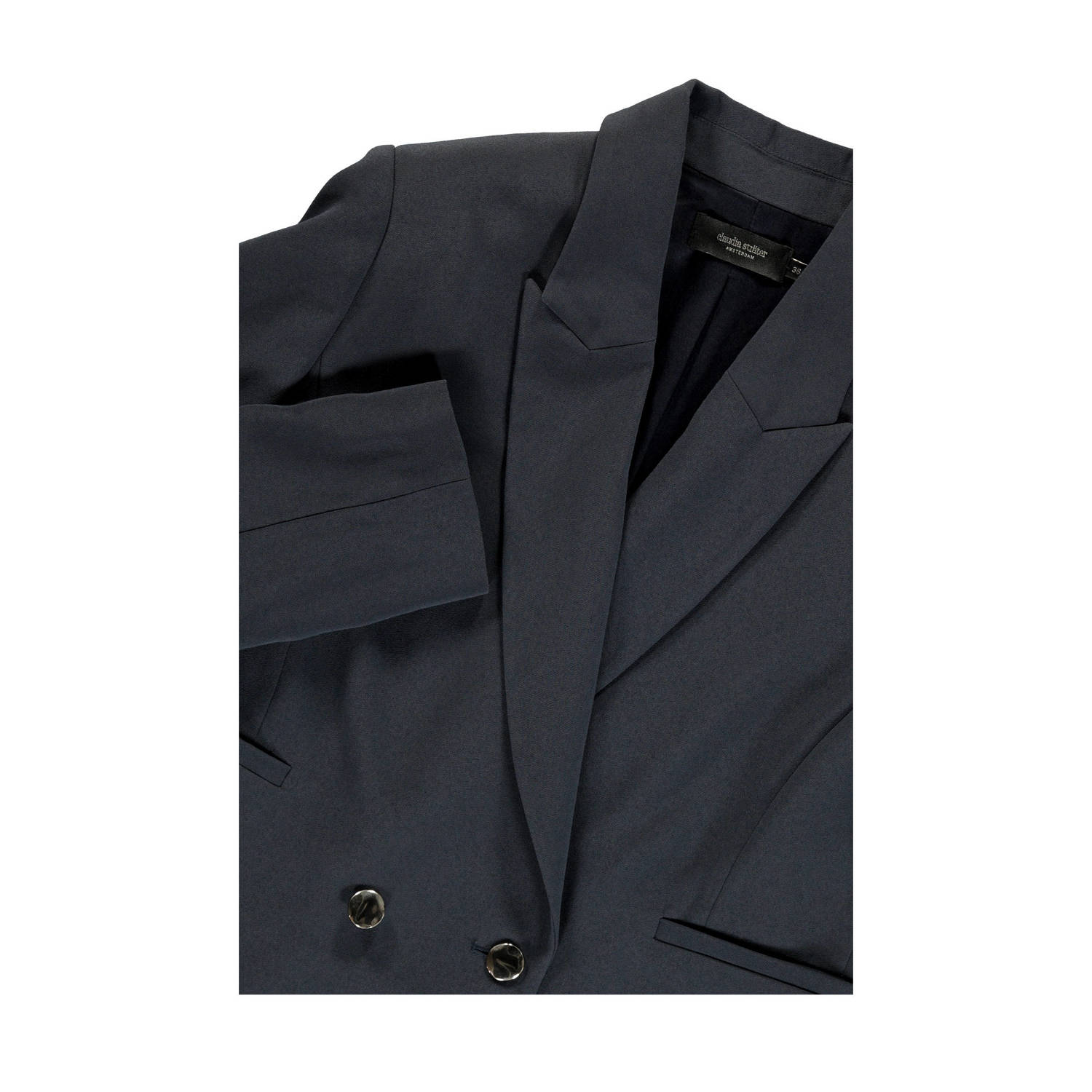 Claudia Sträter cropped blazer marine