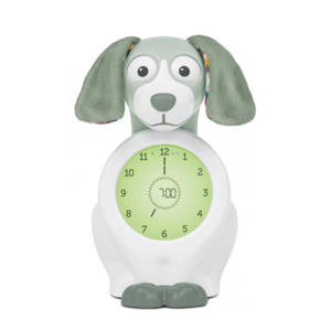 Davy de hond slaaptrainer met uurwerk - groen