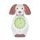 Zazu Davy de hond slaaptrainer met uurwerk - roze