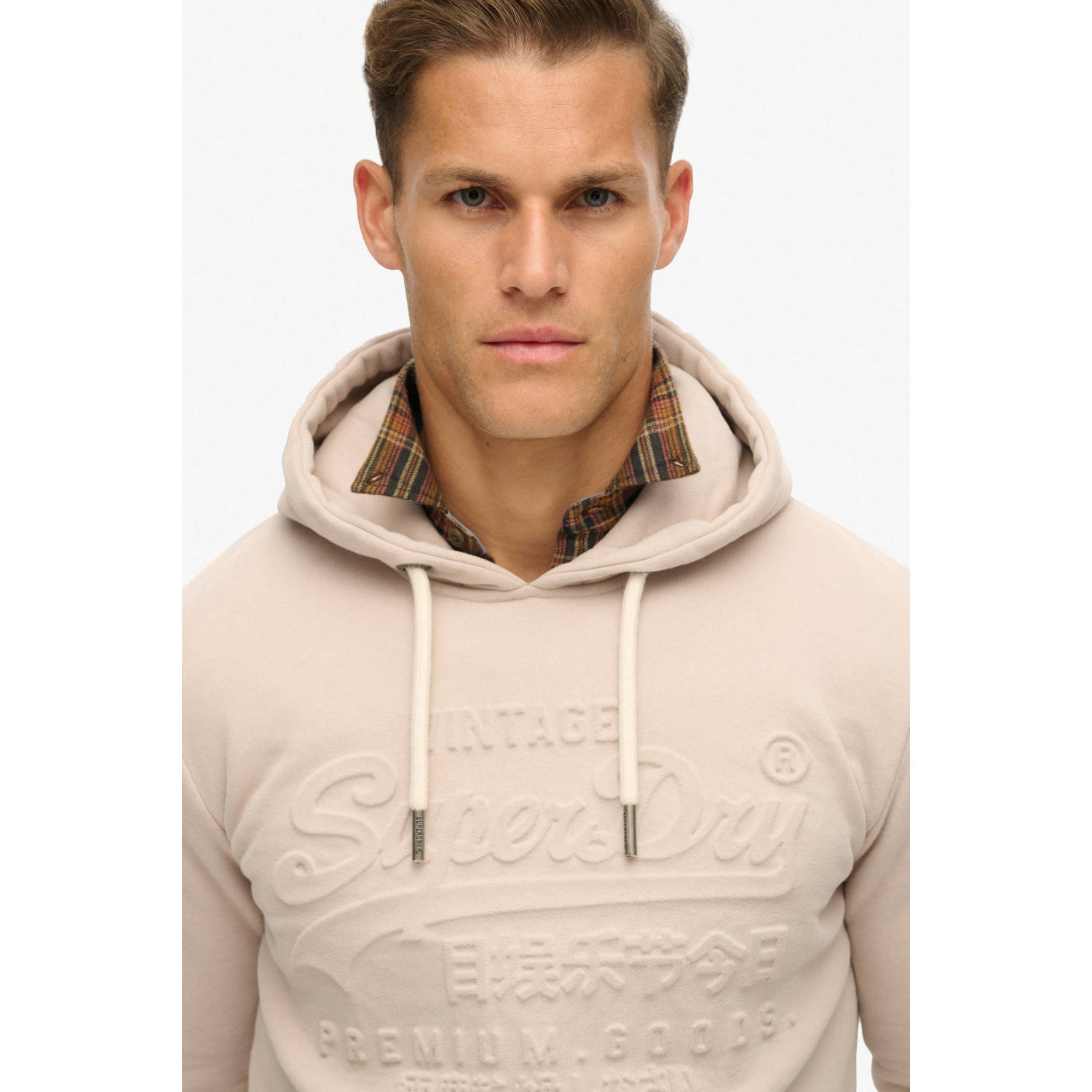 Superdry hoodie beige