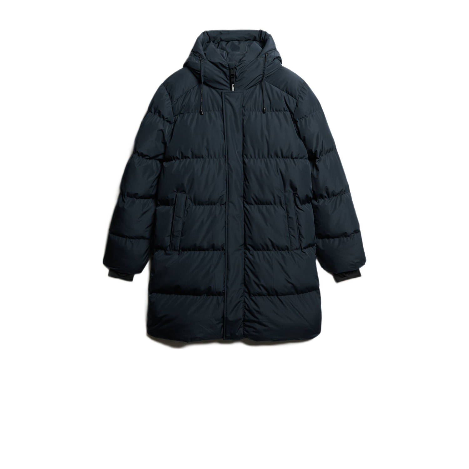 Superdry gewatteerde winterjas donkerblauw