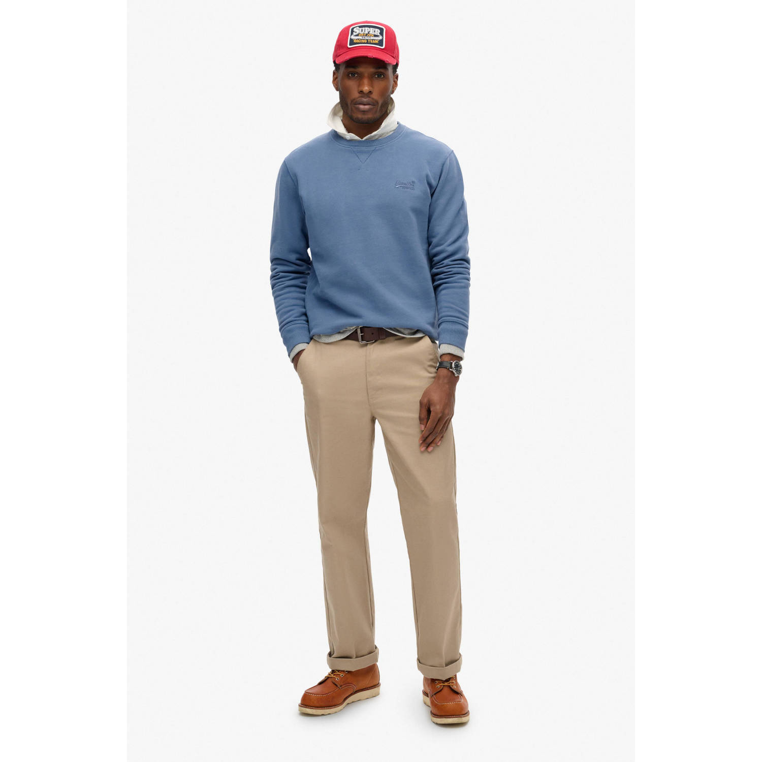 Superdry sweater blauw